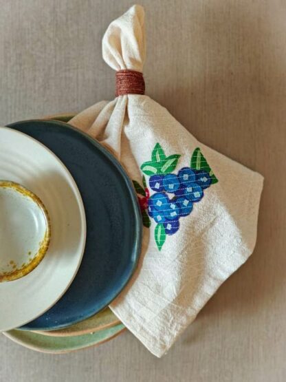 White base: Fruit collection Napkin (Set of 4) - Image 9
